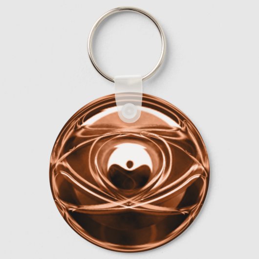 古代エイリアン眼 キーホルダー (正面)