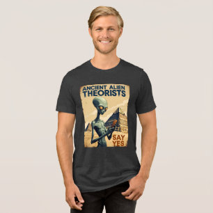 古代エイリアン陰謀説 トライブレンドＴシャツ