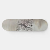 古代エイリアン、アヌビス スケートボード (横)