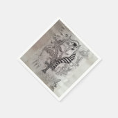 古代エイリアン、アヌビス スタンダードカクテルナプキン (角)