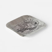 古代エイリアン、アヌビス ペーパープレート (傾斜あり)
