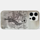 古代エイリアン、アヌビス Case-Mate iPhoneケース (裏面 (横))