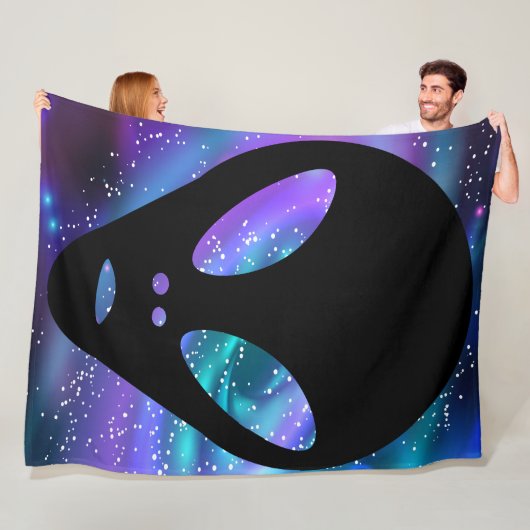 古代エイリアン – ザグレー フリースブランケット (インサイチュ)