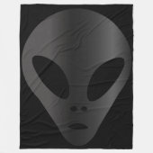 古代エイリアン – ザグレー フリースブランケット (正面)