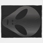 古代エイリアン – ザグレー フリースブランケット (正面(横))