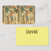 古代エジパーソナライズされたプトのフラットノートカード ノートカード (正面/裏面)