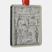 古代エジプトおよびペルシャ語 メタルオーナメント (右)