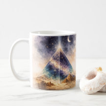 古代エジプトにインスパイアされた宇宙ピラミッド