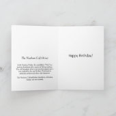 古代エジプトのおひつじ座誕生日カード シーズンカード (内部)