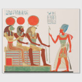 古代エジプトのアートパターンラッピング紙 ラッピングペーパー (フラット)