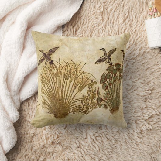 古代エジプトのウォールアート装飾用クッション クッション (ブランケット)