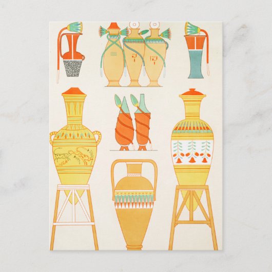 古代エジプトのウーン シーズンポストカード (正面)