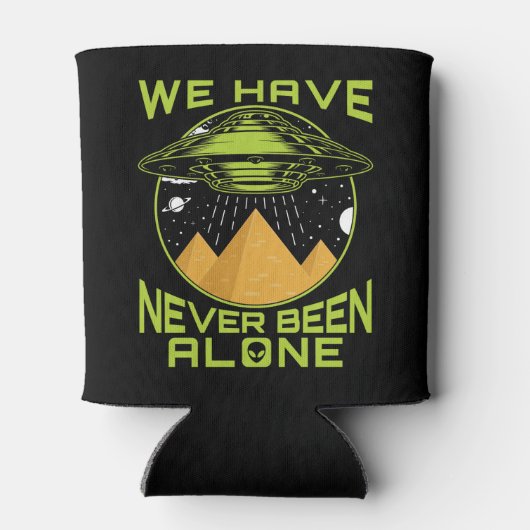 古代エジプトのエイリアンは一度もない 缶クーラー (裏面)