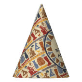 古代エジプトのエジプトのグラフィックをテーマにした パーティーハット (左)