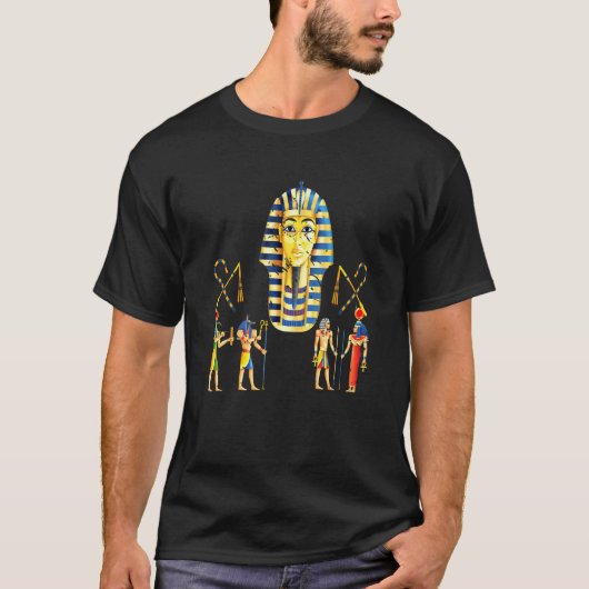 古代エジプトのエジプトのファラオエジプト Tシャツ (正面)