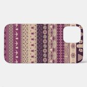 古代エジプトのオーナメント部族の継ぎ目のない模様。 Case-Mate iPhoneケース (裏面 (横))