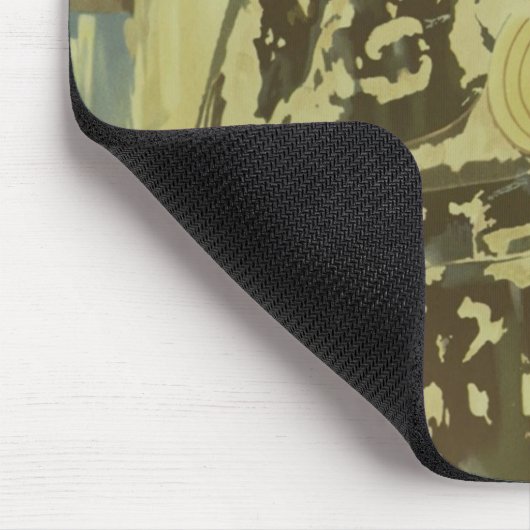 古代エジプトのクイーンヴィンテージルクソールカイロトラベル マウスパッド (コーナー)