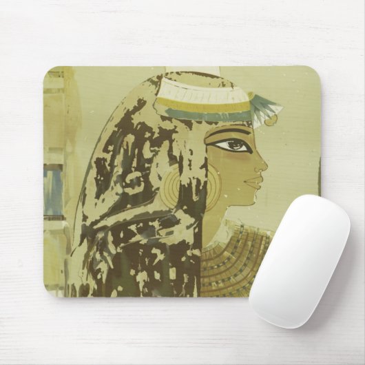 古代エジプトのクイーンヴィンテージルクソールカイロトラベル マウスパッド (マウス)