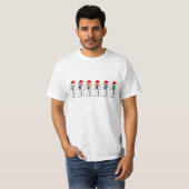 古代エジプトのクリスマス Tシャツ (正面フル)