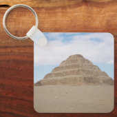 古代エジプトのジョセルの階段ピラミッド(サッカラ) キーホルダー (正面)