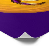 古代エジプトのスカラブのポスター ポスター (角)