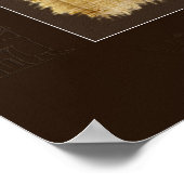 古代エジプトのステラアートポスター ポスター (角)