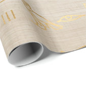 古代エジプトのハイログリフ ラッピングペーパー (ロールコーナー)