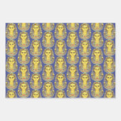 古代エジプトのパックラッピング紙シート ラッピングペーパーシート (正面3)