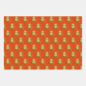 古代エジプトのパックラッピング紙シート ラッピングペーパーシート (正面)