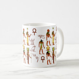 古代エジプトのパンテオン コーヒーマグカップ