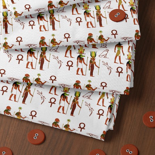 古代エジプトのパンテオン ファブリック