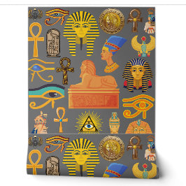 古代エジプトのヒエログリフ記号パターン  壁紙