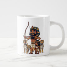 古代エジプトのヒョウを使った狩り