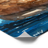 古代エジプトのファラオの葬儀 ポスター (角)