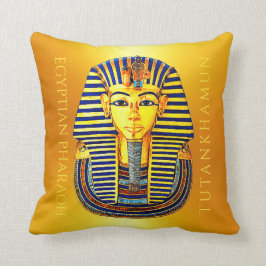 古代エジプトのファラオトゥタンカームン金ゴールドマスクテ クッション
