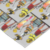 古代エジプトのファラオ様式の豪華な装飾 テーブルクロス (アングル)