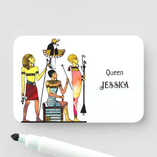 古代エジプトのファラオ様式の豪華な装飾 名札 (インサイチュ)