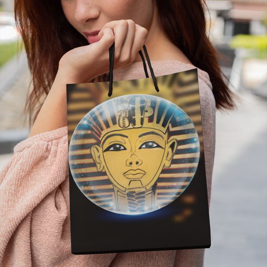 古代エジプトのファラオ王 ミディアムペーパーバッグ