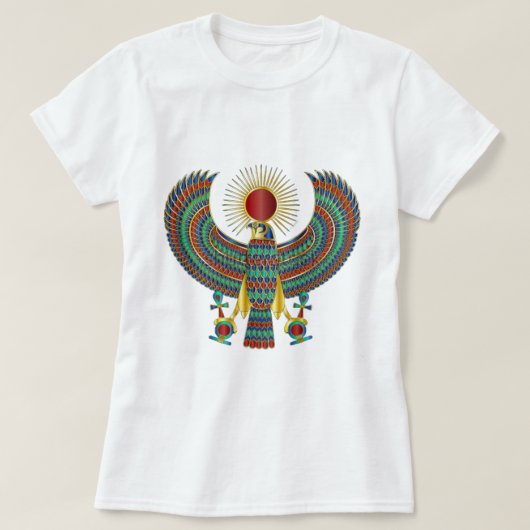 古代エジプトのファラオTシャツ | KaliraArts Tシャツ (デザイン正面)