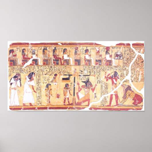古代エジプトのヘア計量死者の書 ポスター (正面)