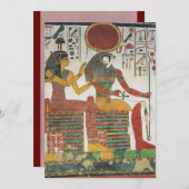 古代エジプトのホルス招待状 招待状 (正面/裏面)