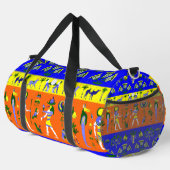 古代エジプトのミイラの墓 ダッフルバッグ (右コーナー)