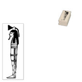 古代エジプトのミイライラストレーションのアートスタンプ ラバースタンプ (押印)