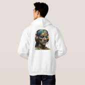古代エジプトのミイラ | アヌビスの守護者Tシャツ パーカ (裏面フル)