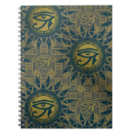 古代エジプトのラーの目 太陽のシンボル ノートブック