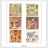 古代エジプトのヴィンテージアンティーク芸術 シール (シート)