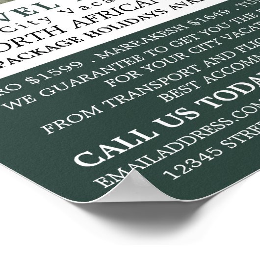 古代エジプトの像、カイロ、旅行代理店 ポスター (角)