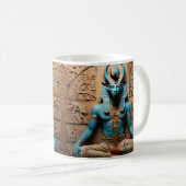 古代エジプトの創造神Khnum コーヒーマグカップ (正面右)