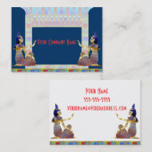 古代エジプトの名刺 名刺 (正面/裏面)