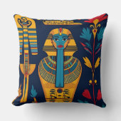 古代エジプトの女王の装飾装飾用クッション クッション (正面)